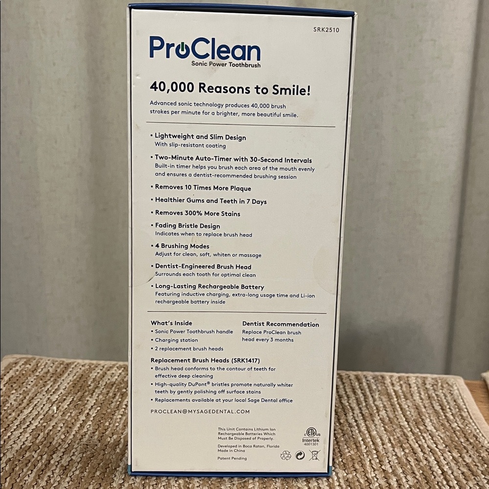 ProClean Sonic Power Toothbrush - Picture 3 of 4